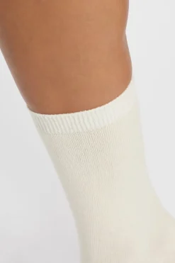 Outlet ETAM Calcetines de punto fino CRUDO