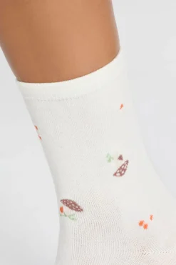 Outlet ETAM Calcetines de punto fino CRUDO