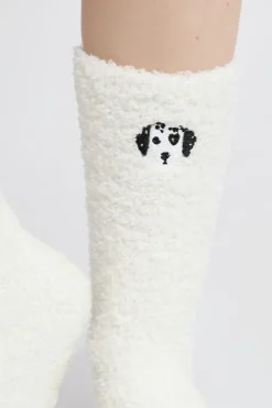 Outlet ETAM Calcetines de tejido ultrasuave CRUDO