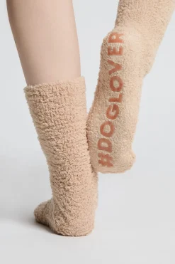 ETAM Calcetines de tejido ultrasuave BEIGE