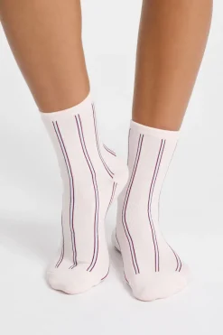 New ETAM Calcetines estampados con algodón BURDEOS GRANATE