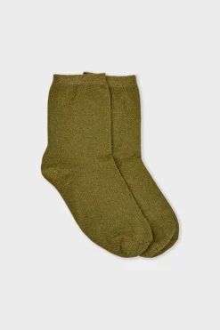 Clearance ETAM Calcetines iridiscentes CAQUI