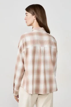Hot ETAM Camisa a cuadros MALVA