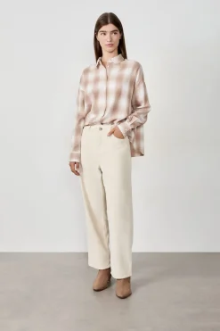 Hot ETAM Camisa a cuadros MALVA