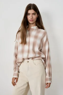 Hot ETAM Camisa a cuadros MALVA