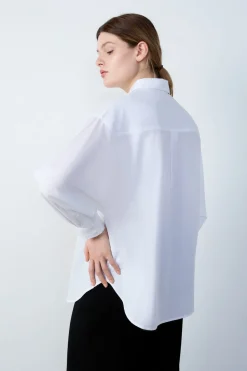 Hot ETAM Camisa de manga larga BLANCO