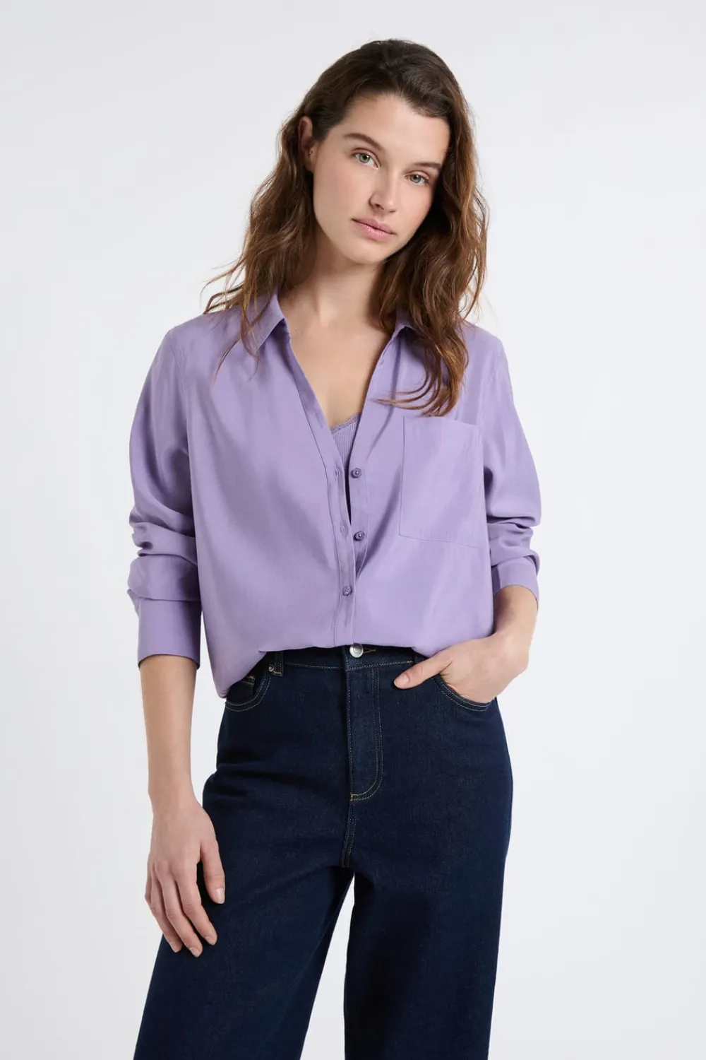 Outlet ETAM Camisa de manga larga parma