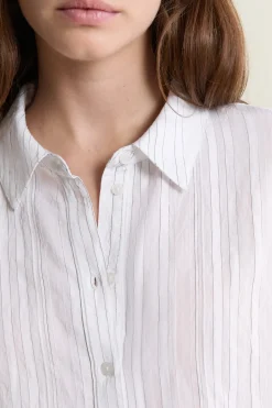Best ETAM Camisa de manga larga BLANCO