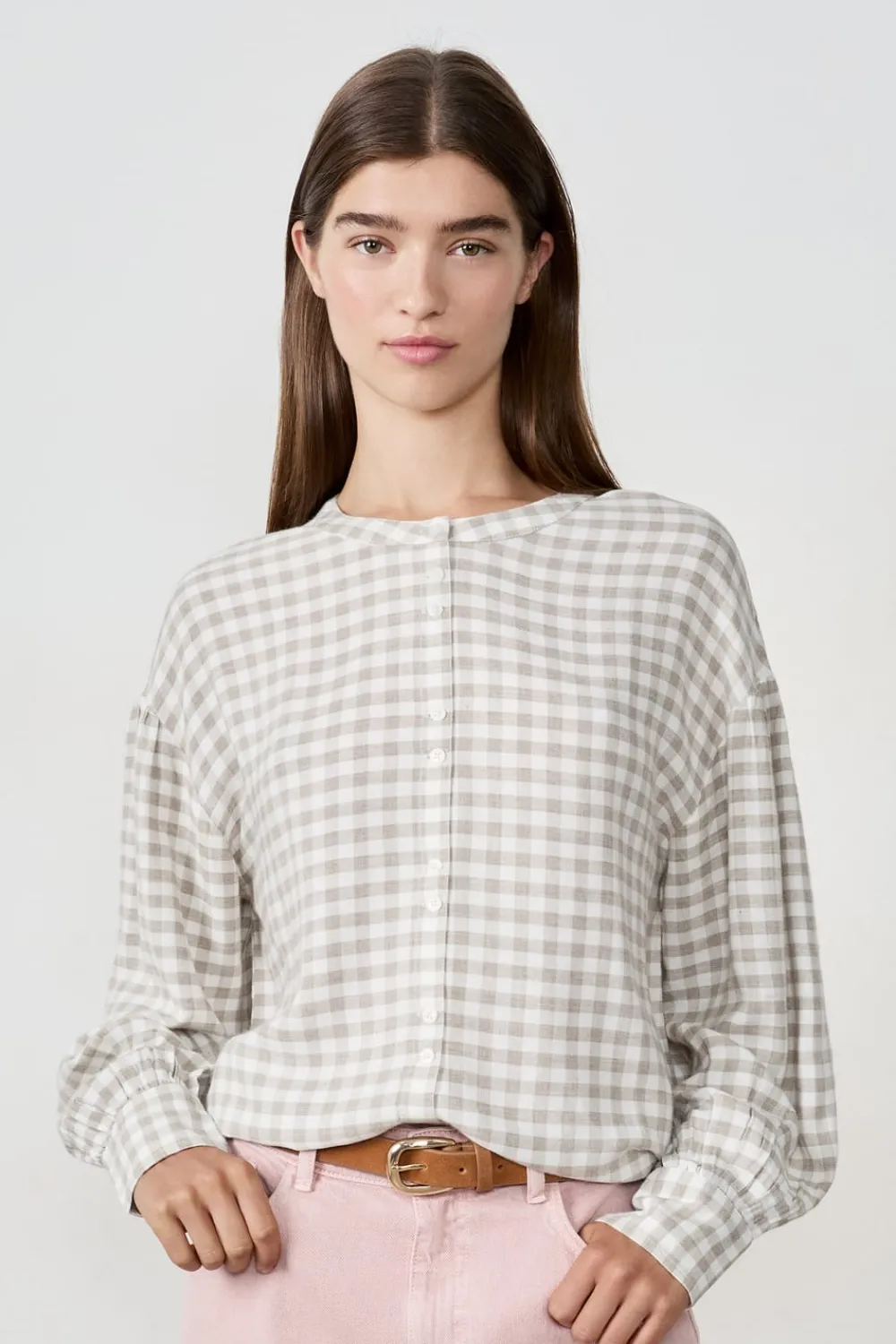 Online ETAM Camisa de manga larga a cuadros LINO
