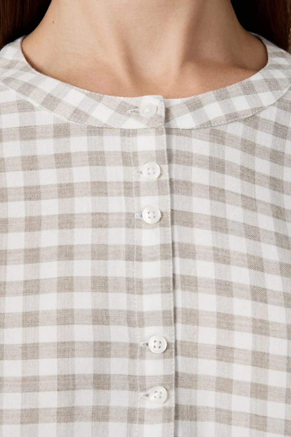 Online ETAM Camisa de manga larga a cuadros LINO