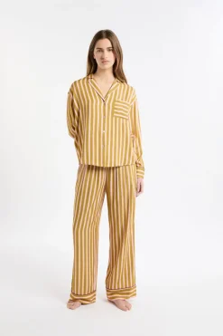 Sale ETAM Camisa de pijama bicolor a rayas MULTICOLOR