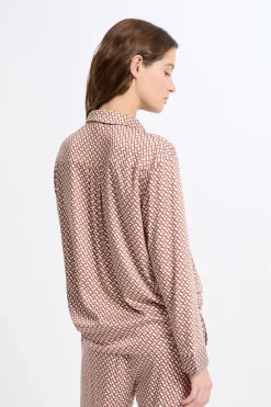 Hot ETAM Camisa de pijama estampada IMP FD CRUDO