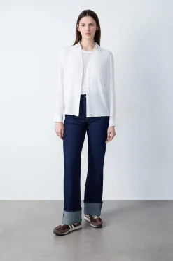 Online ETAM Camisas de manga larga BLANCO