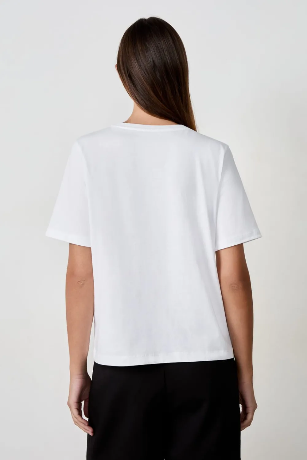 Sale ETAM Camiseta con bolsillo delantero BLANCO