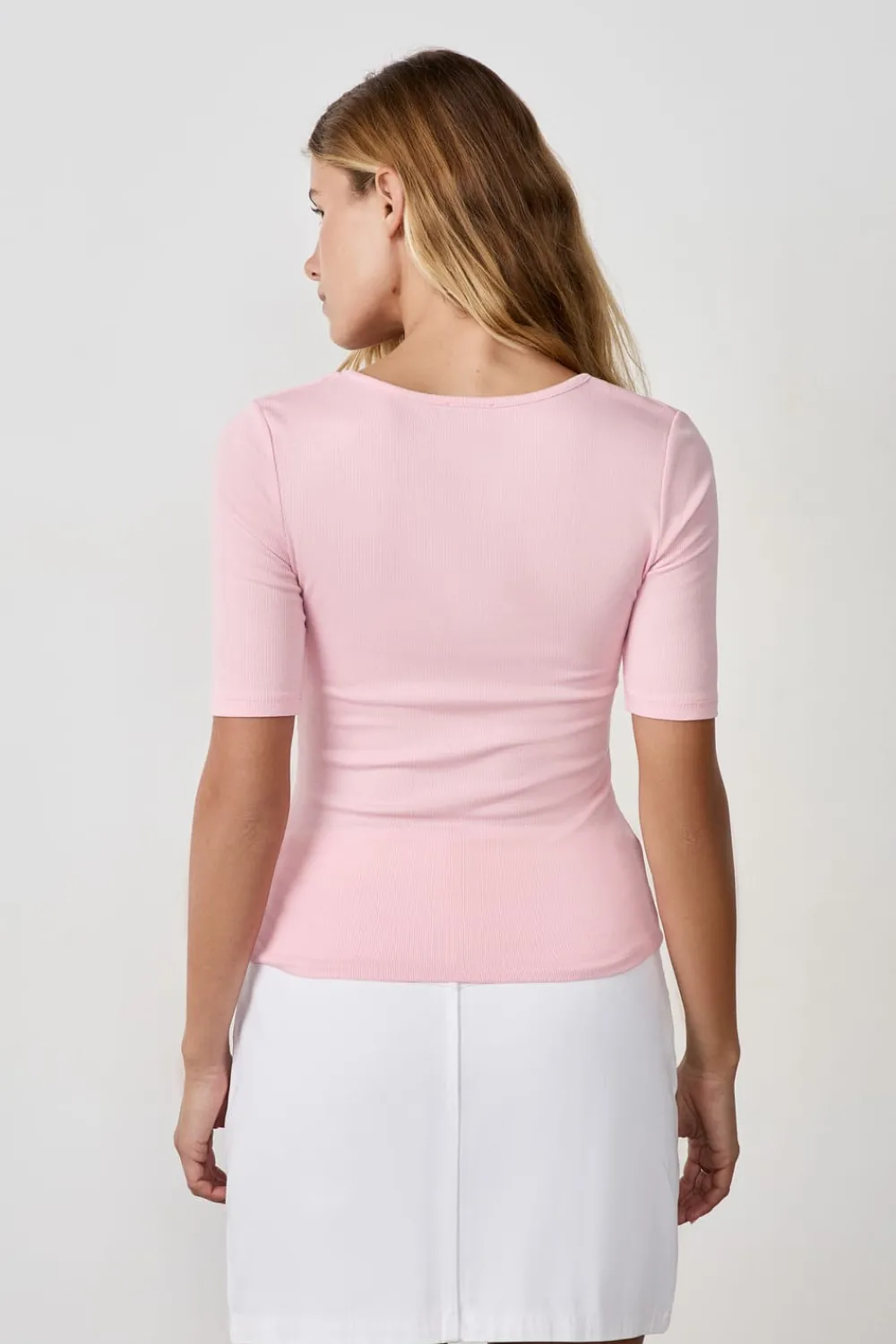 Clearance ETAM Camiseta de manga 3/4 ROSA CLARO