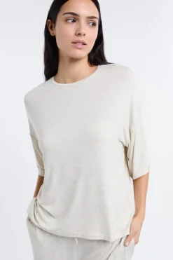 Sale ETAM Camiseta de pijama de modal BEIGE