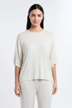 Sale ETAM Camiseta de pijama de modal BEIGE