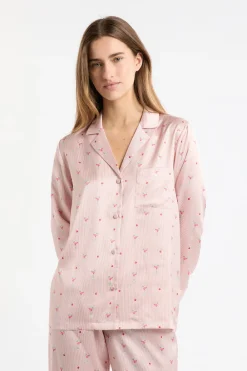 Clearance ETAM Camiseta de pijama estampada IMP FD crudo