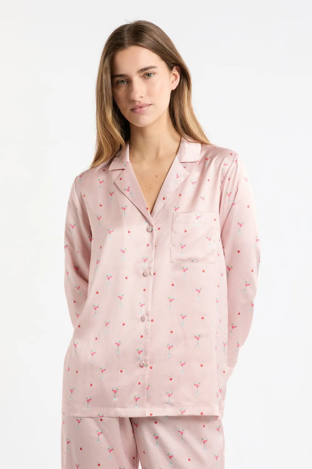 Clearance ETAM Camiseta de pijama estampada IMP FD crudo