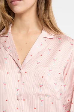 Clearance ETAM Camiseta de pijama estampada IMP FD crudo