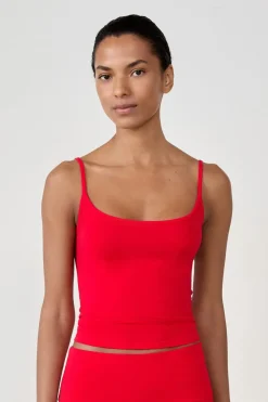 Outlet ETAM Camiseta de tirantes de pijama ROJO
