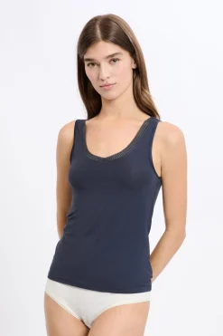 Hot ETAM Camiseta interior de tejido térmico AZUL NOCHE