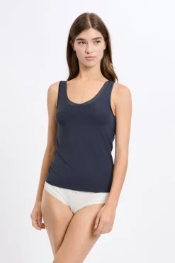 Hot ETAM Camiseta interior de tejido térmico AZUL NOCHE