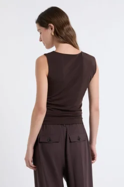 Online ETAM Camiseta sin mangas con anilla MARR&Oacute;N