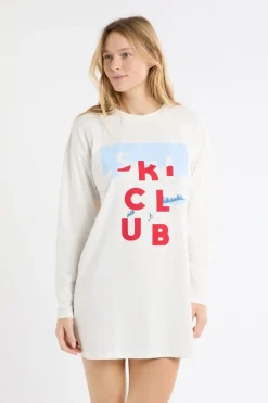 Clearance ETAM Camisón de algodón crudo