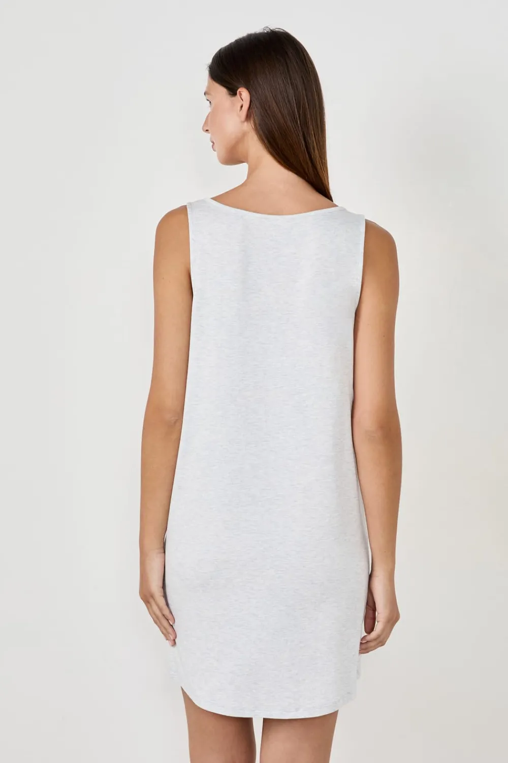 Discount ETAM Camisón tirante de modal BLANCO