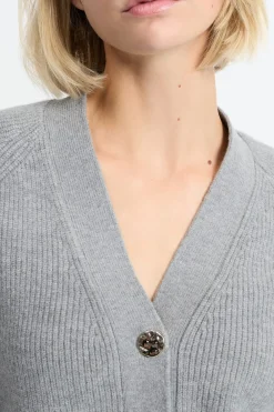 Clearance ETAM Chaleco de manga larga GRIS