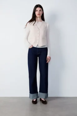Outlet ETAM Chaleco de traje LINO
