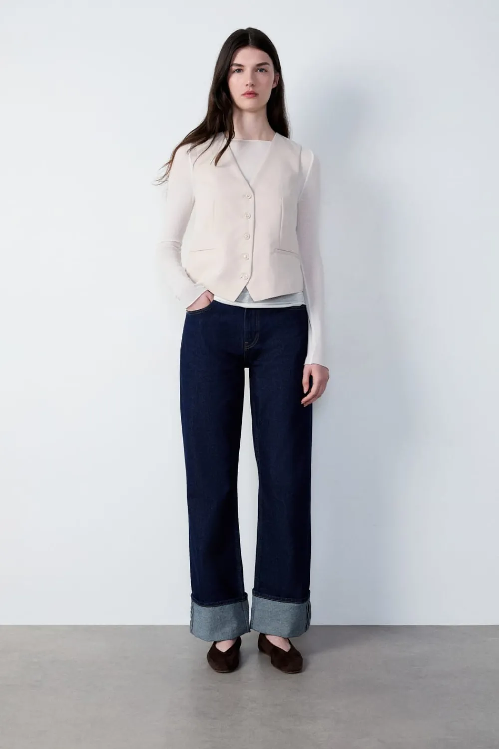 Outlet ETAM Chaleco de traje LINO