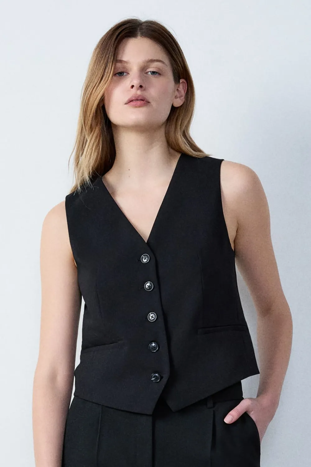 Online ETAM Chaleco de traje NEGRO