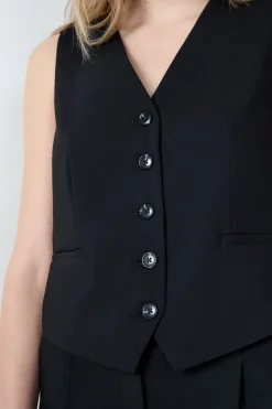 Online ETAM Chaleco de traje NEGRO
