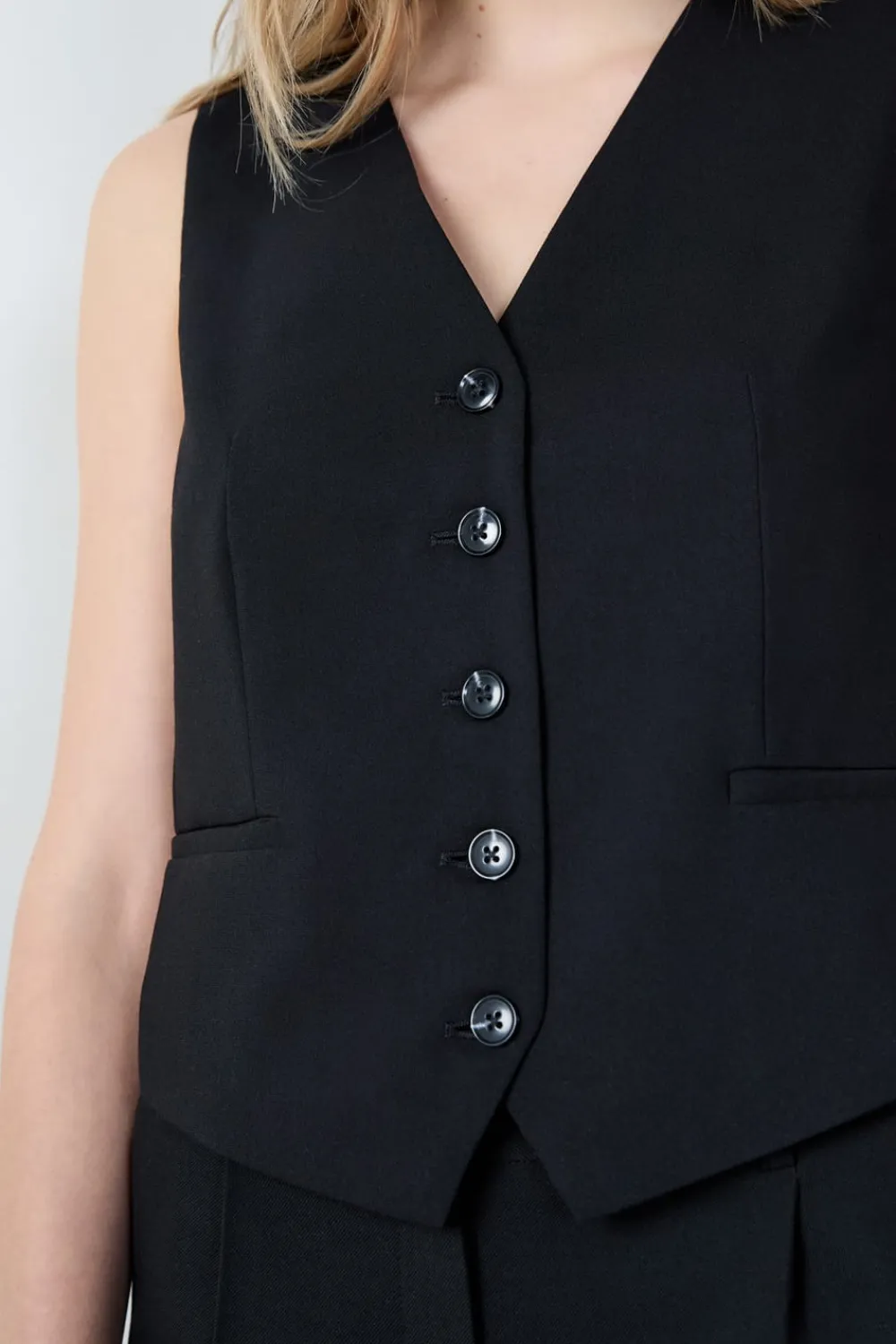 Online ETAM Chaleco de traje NEGRO
