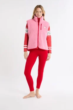 Best ETAM Chaleco sin mangas ROSA