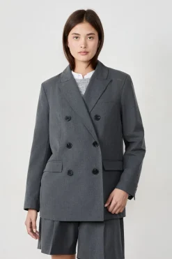 Discount ETAM Chaqueta blazer GRIS