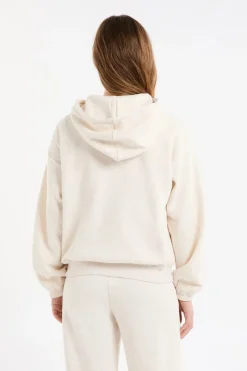 New ETAM Chaqueta con capucha y algodón BEIGE