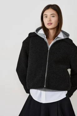 Online ETAM Chaqueta con cremallera NEGRO