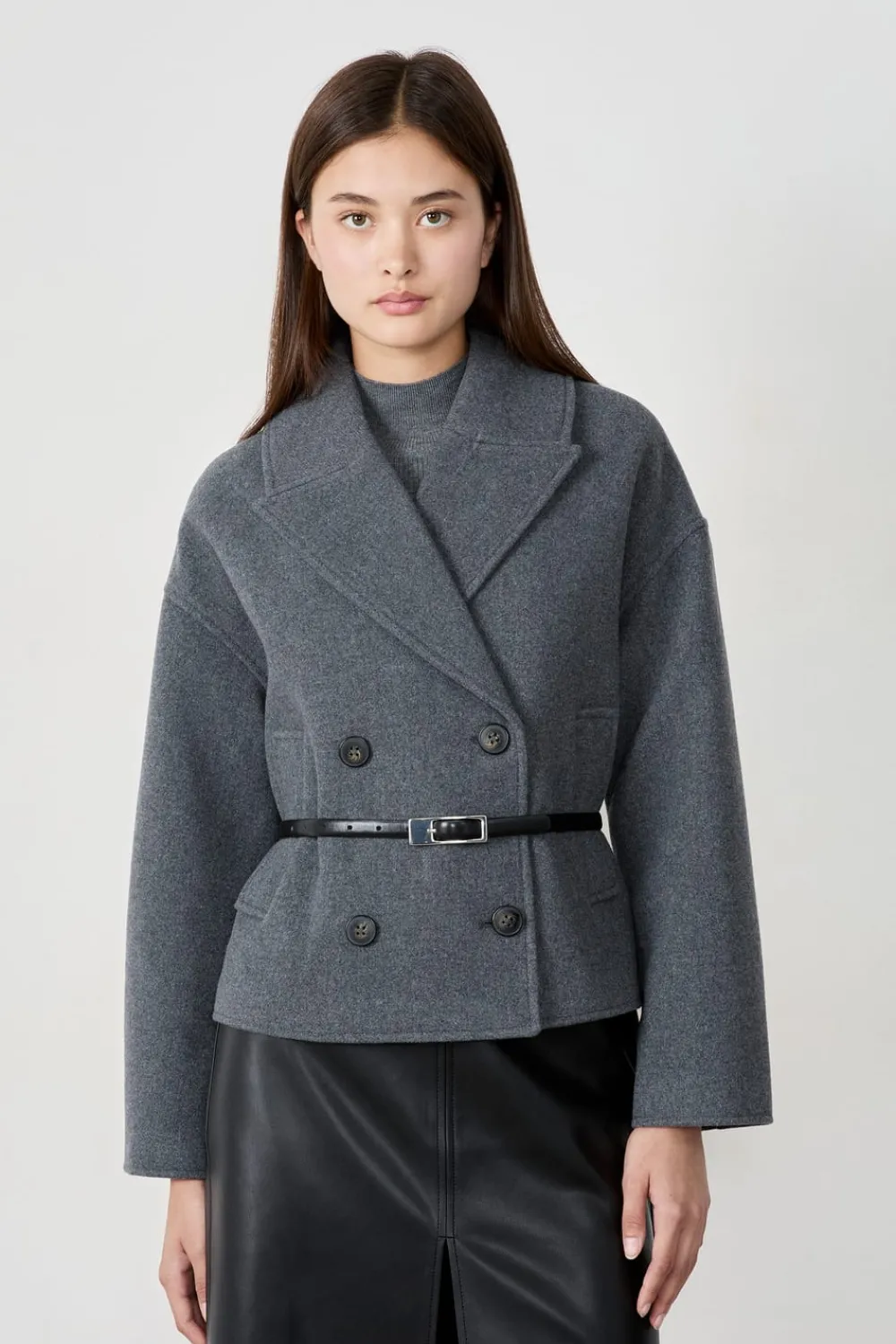 Sale ETAM Chaqueta corta ANTRACITA