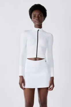 Online ETAM Chaqueta deportiva de manga larga BLANCO