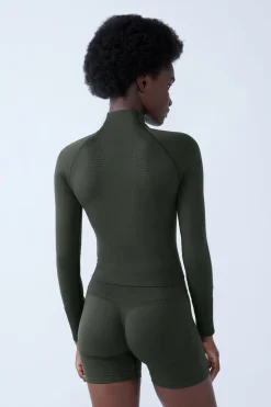 Clearance ETAM Chaqueta deportiva de manga larga KAKI