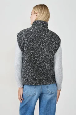 Sale ETAM Chaqueta sin mangas GRIS
