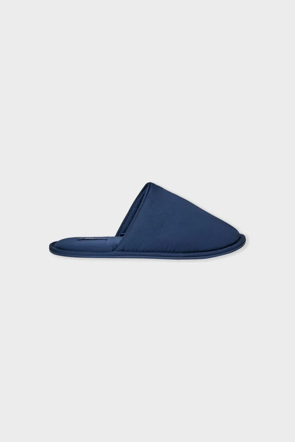 ETAM Chaussons mules satinés MARINE