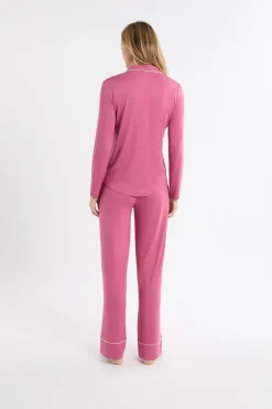 Outlet ETAM Conjunto de pijama de 2 piezas de manga larga BLUSH