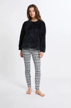 Sale ETAM Conjunto de pijama de 2 piezas con estampado MARINO