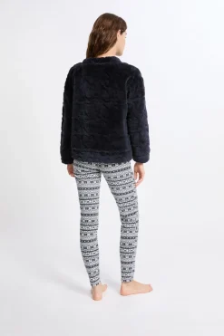 Sale ETAM Conjunto de pijama de 2 piezas con estampado MARINO