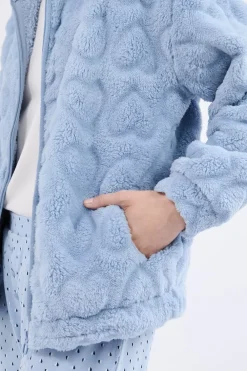 Best ETAM Conjunto de pijama de 3 piezas con estampado AZUL