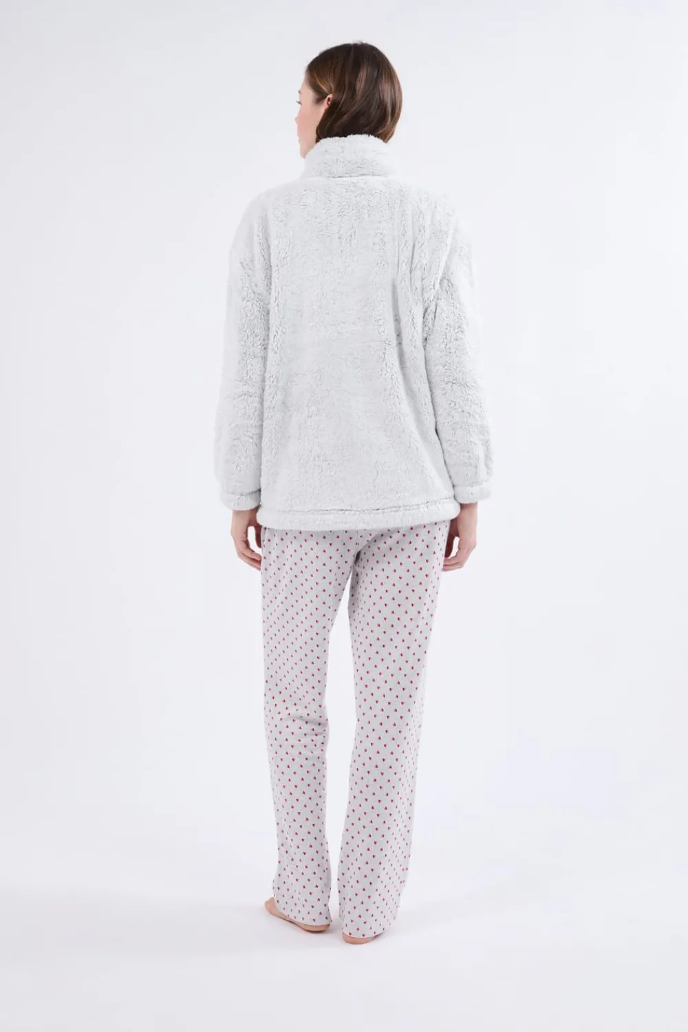 Discount ETAM Conjunto de pijama de 3 piezas GRIS